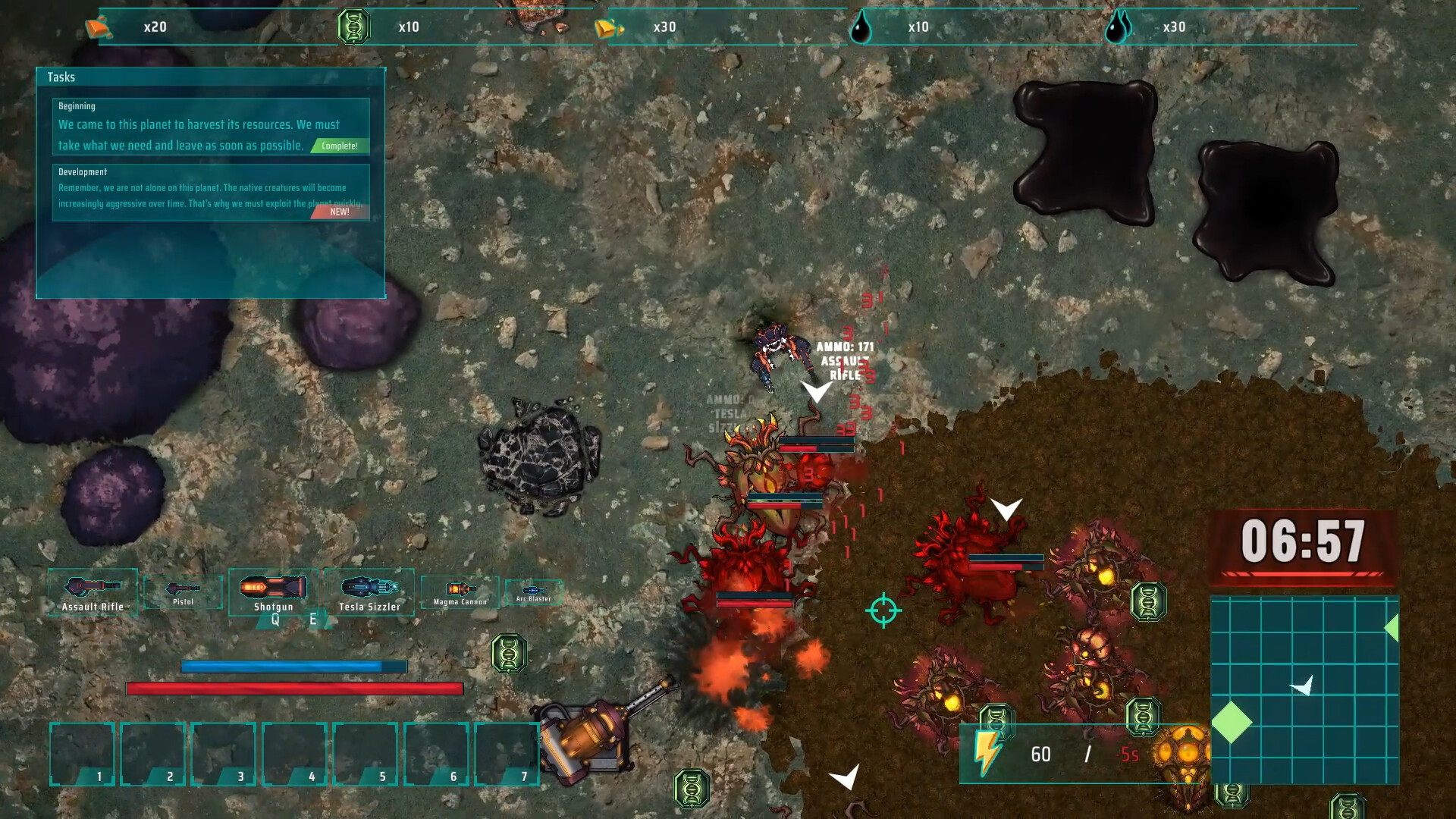 Planet Extincter screenshot 1