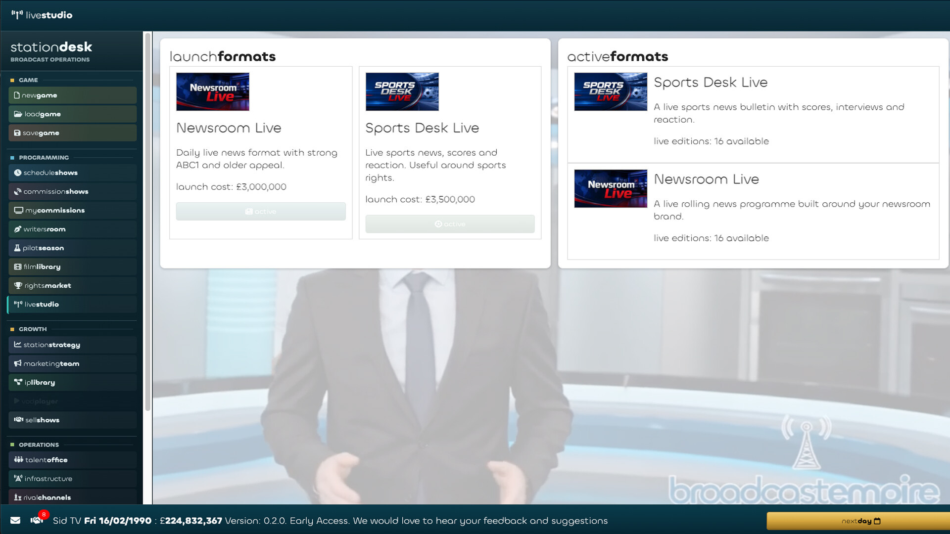 Broadcast Empire screenshot 7