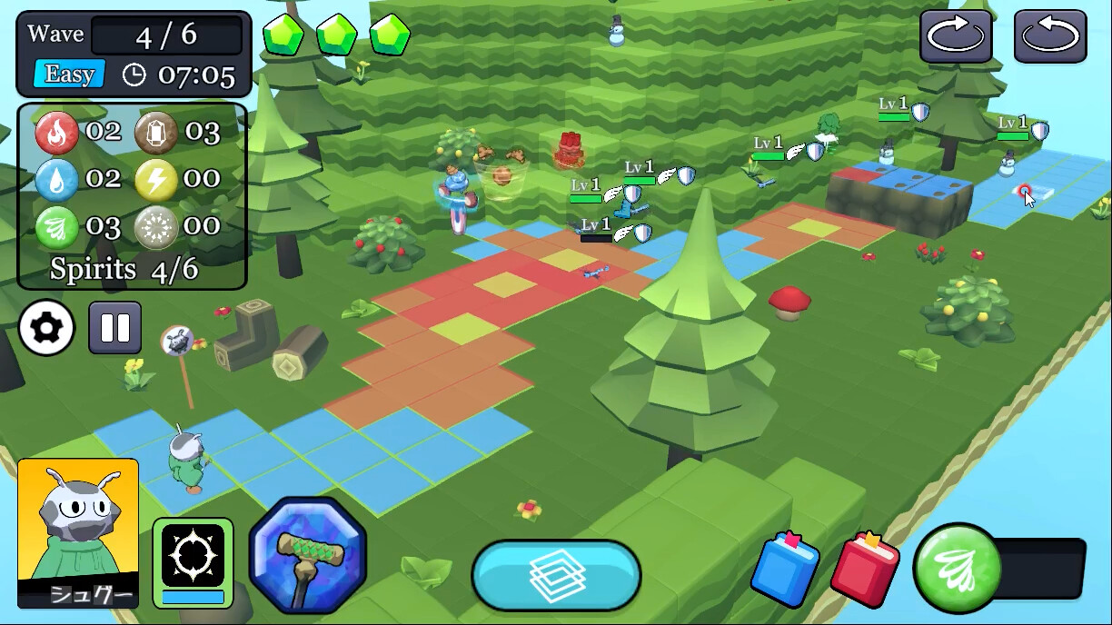 シーモンタウンTDふたつの魔法の杖と危険すぎた追跡 screenshot 4