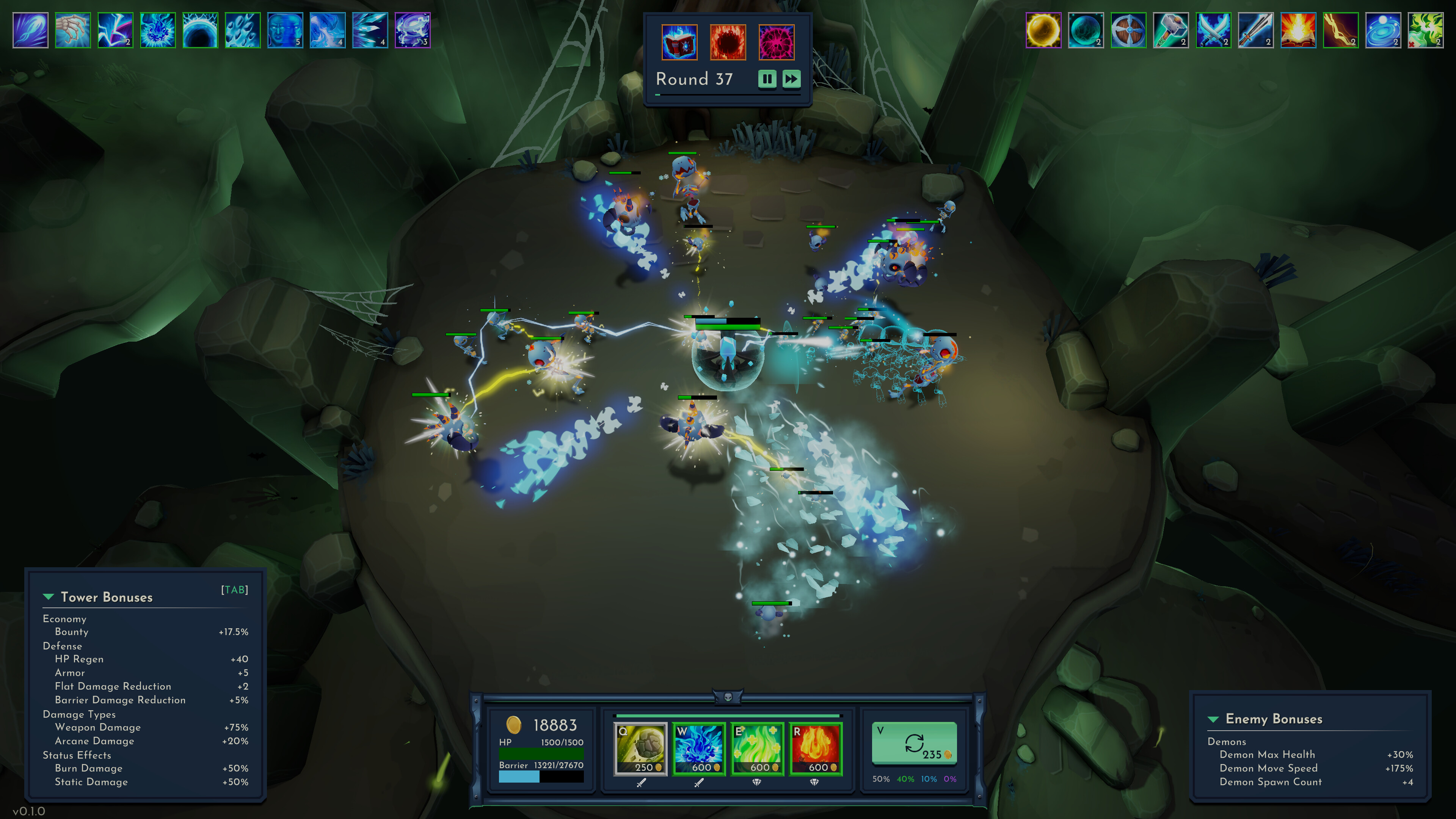 Lichgate: Tower Survivor screenshot 1