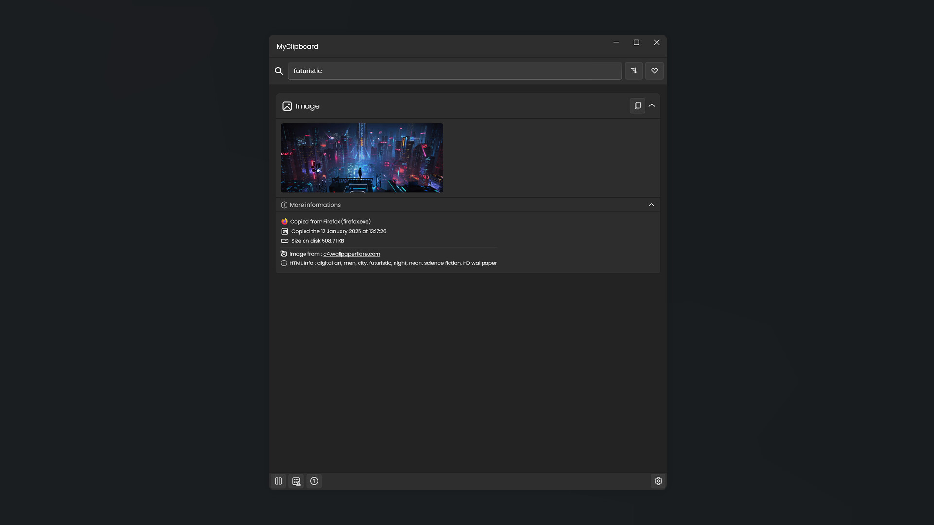 MyClipboard screenshot 6