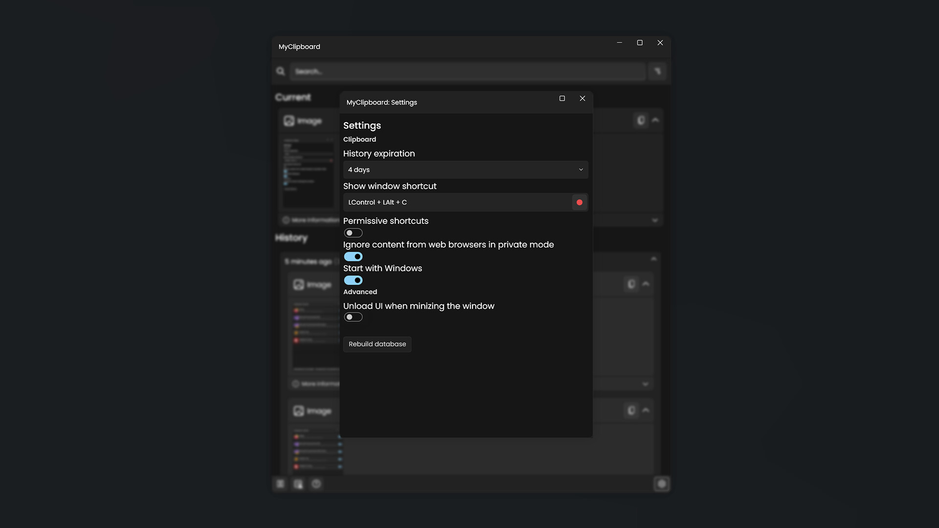 MyClipboard screenshot 8