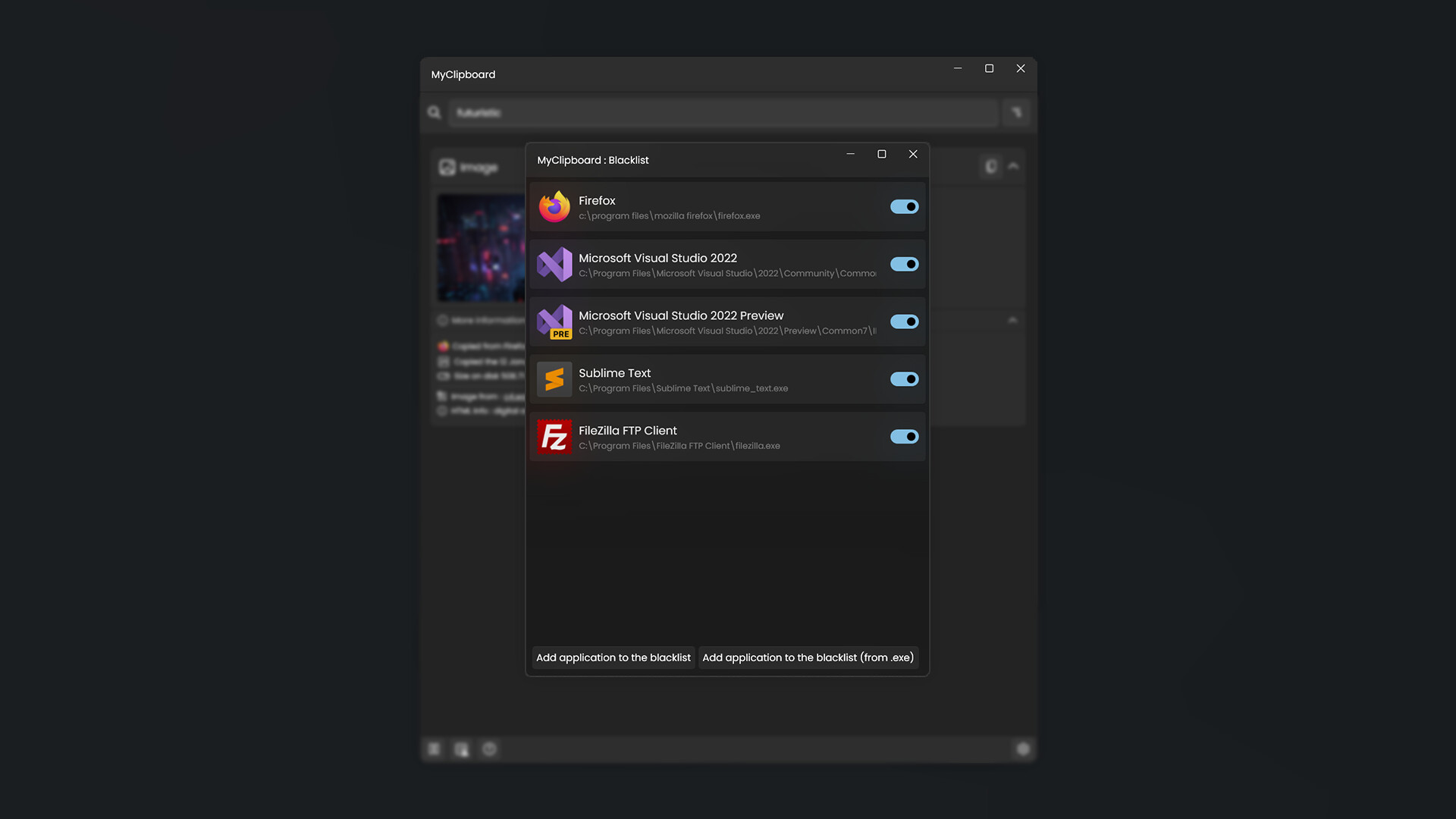 MyClipboard screenshot 5