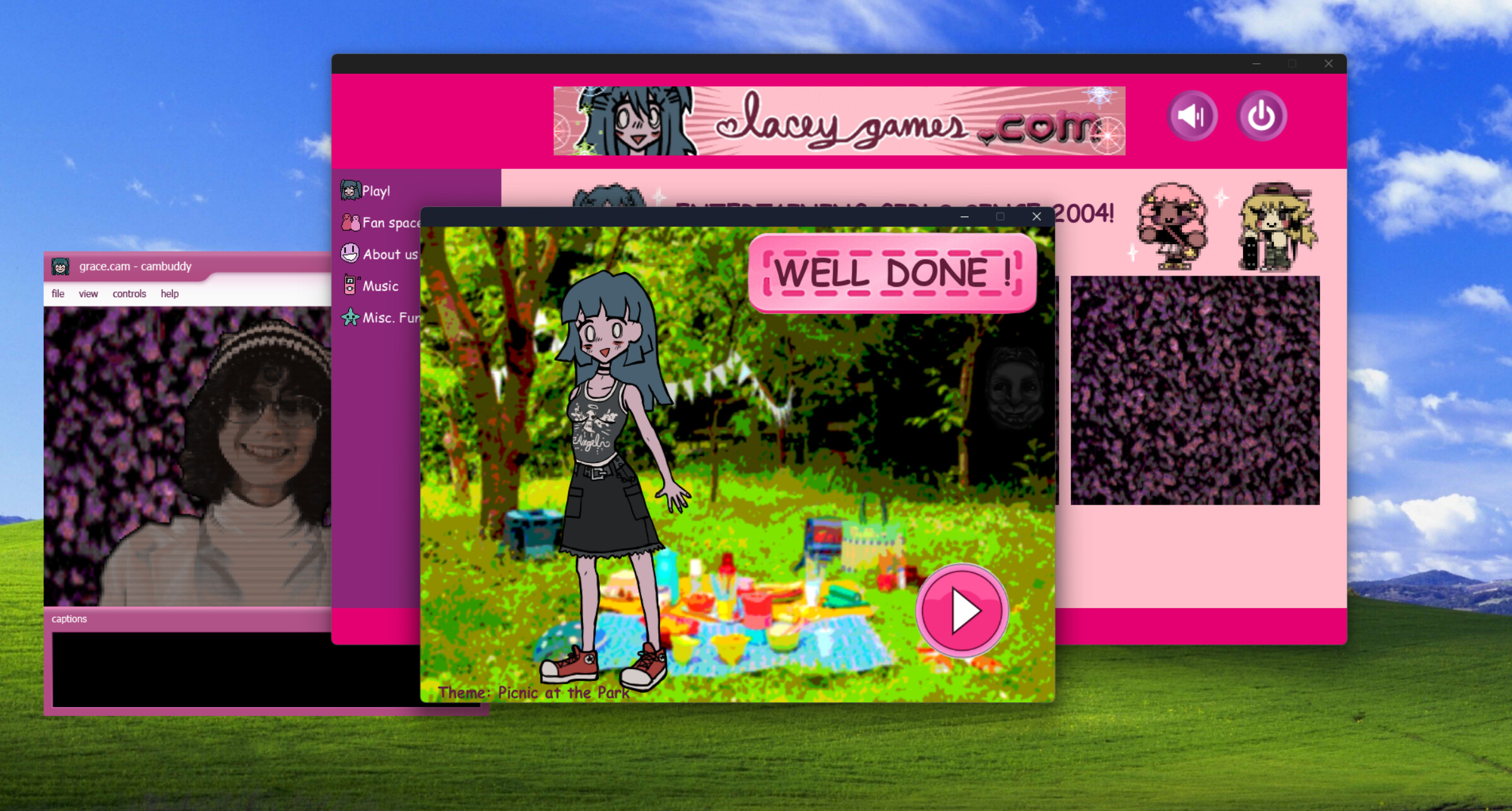 Lacey's Flash Games screenshot 1