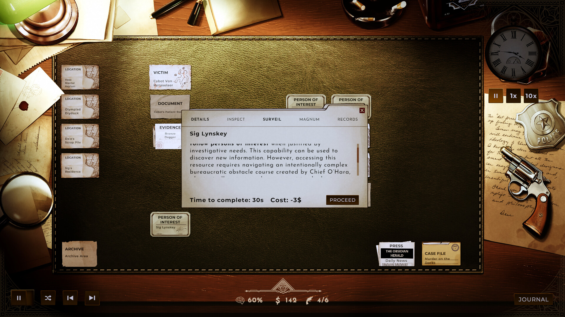 Obsidian Moon screenshot 1