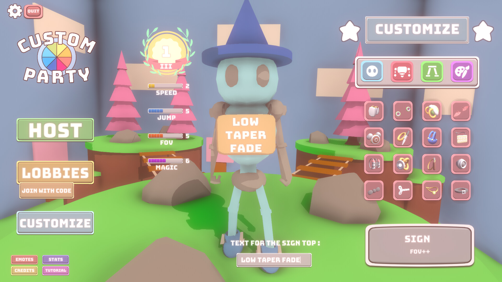 Custom Party - Custom Sign screenshot 2
