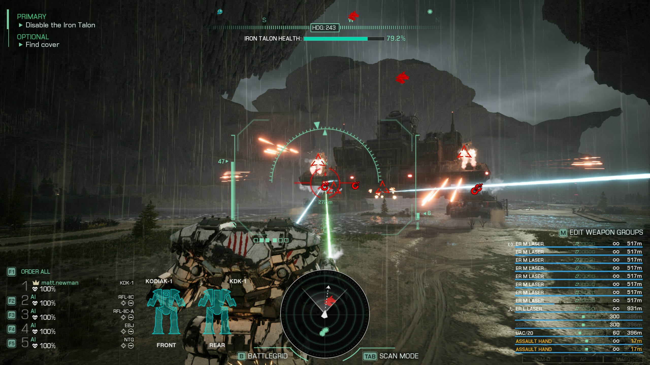 MechWarrior 5: Clans - Ghost Bear: Flash Storm screenshot 8