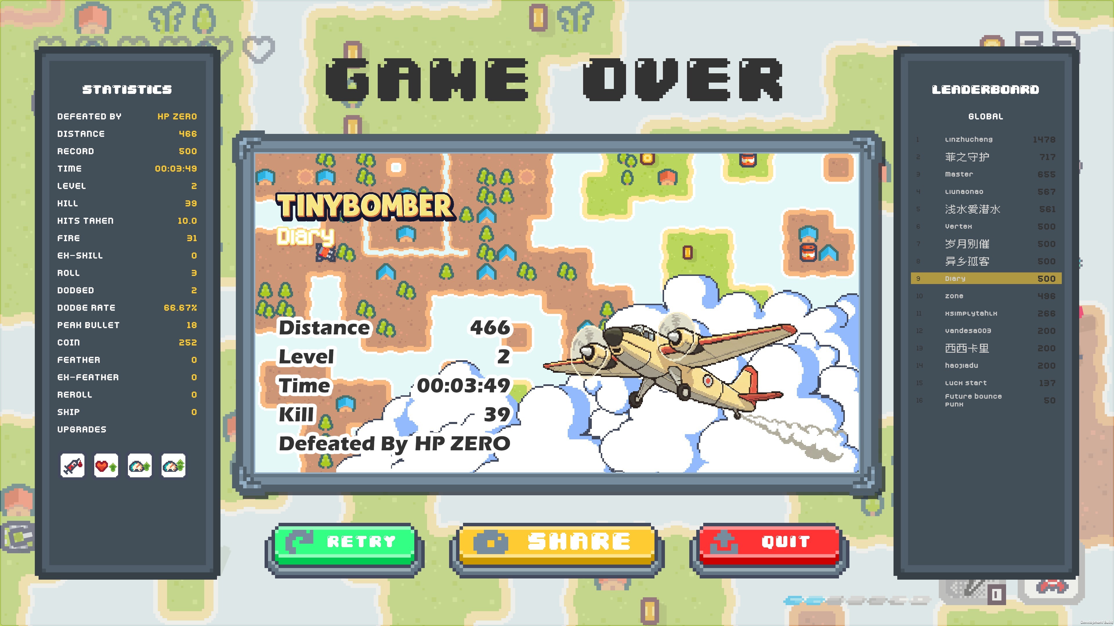 Tiny Bomber screenshot 12