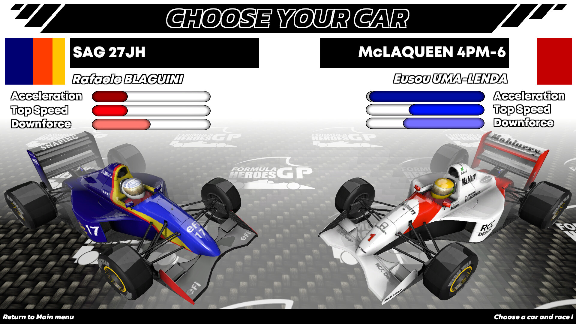 Formula Heroes GP screenshot 1