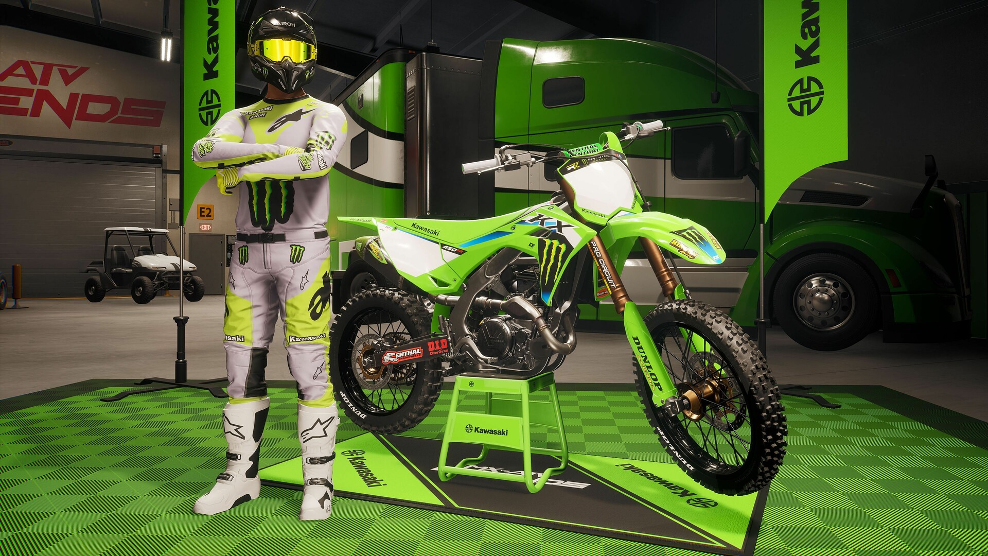 MX vs ATV Legends - Kawasaki Pack 2025 on Steam