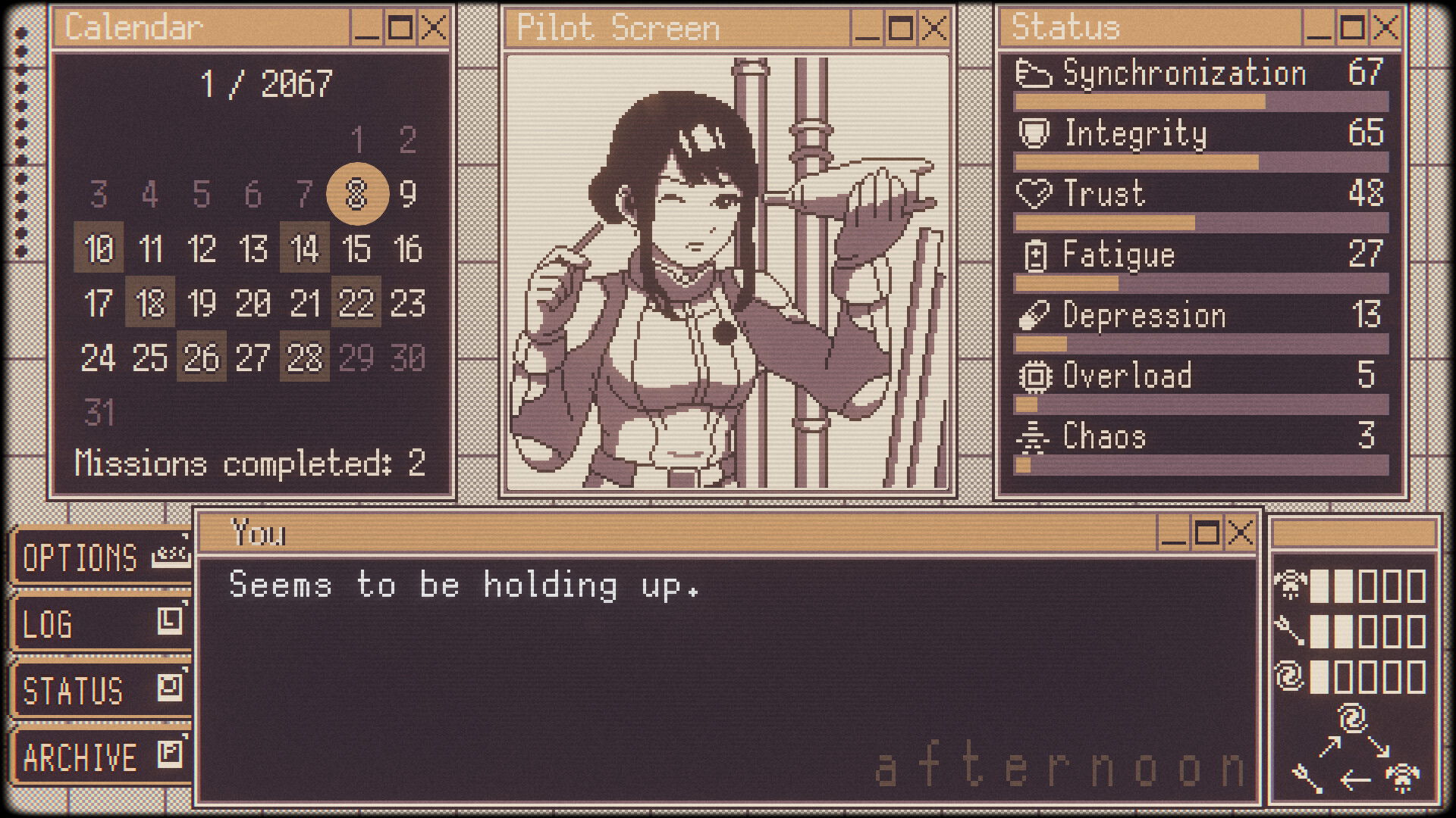 Valkyrie Iteration: Mecha Pilot Raising Pocket Simulator screenshot 5