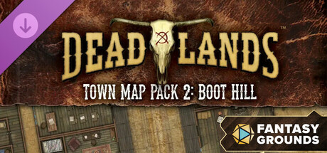 Fantasy Grounds - Deadlands: the Weird West: Map Pack 2: Boot Hill
