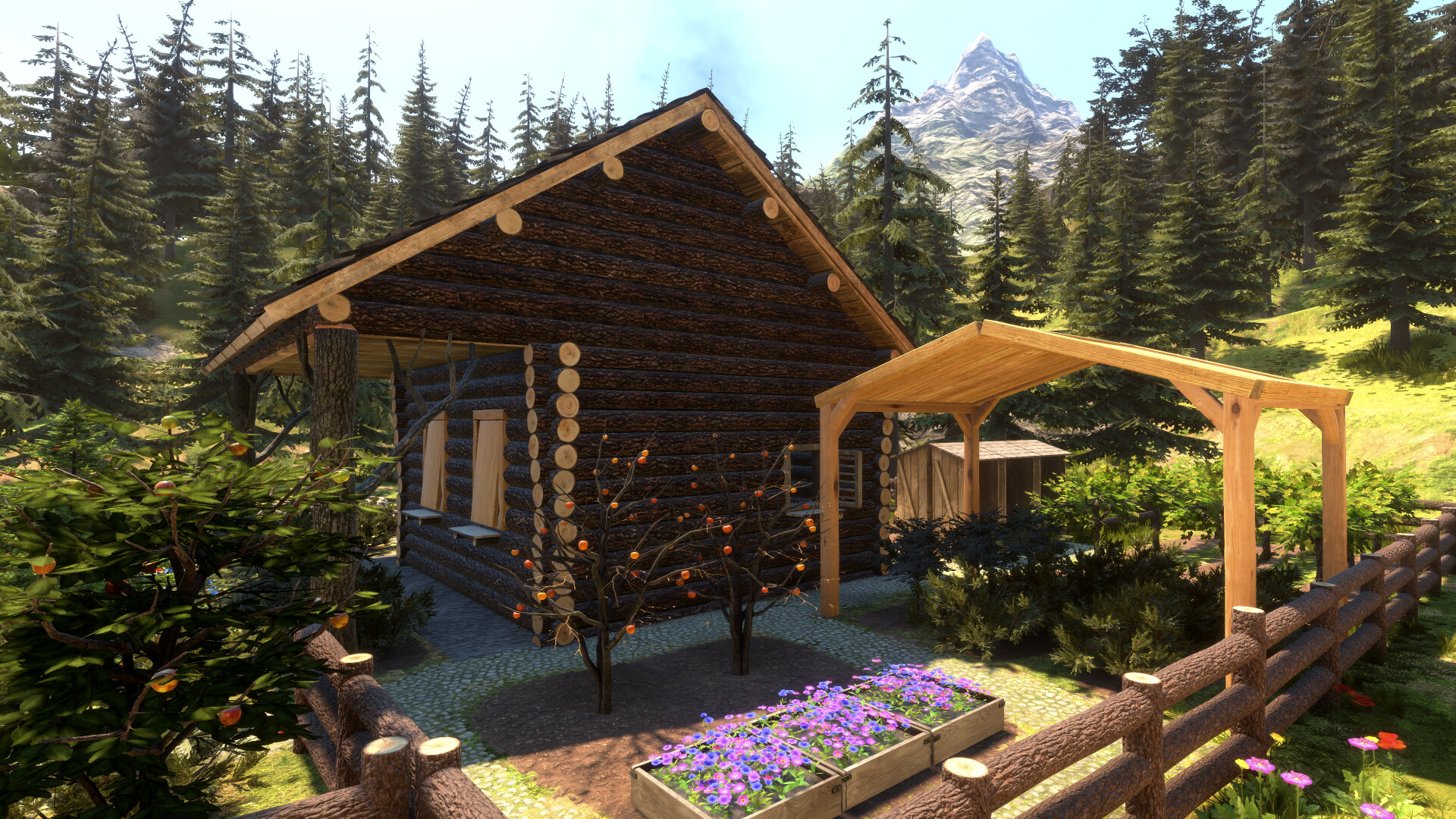 《隐居小屋/Log Away》