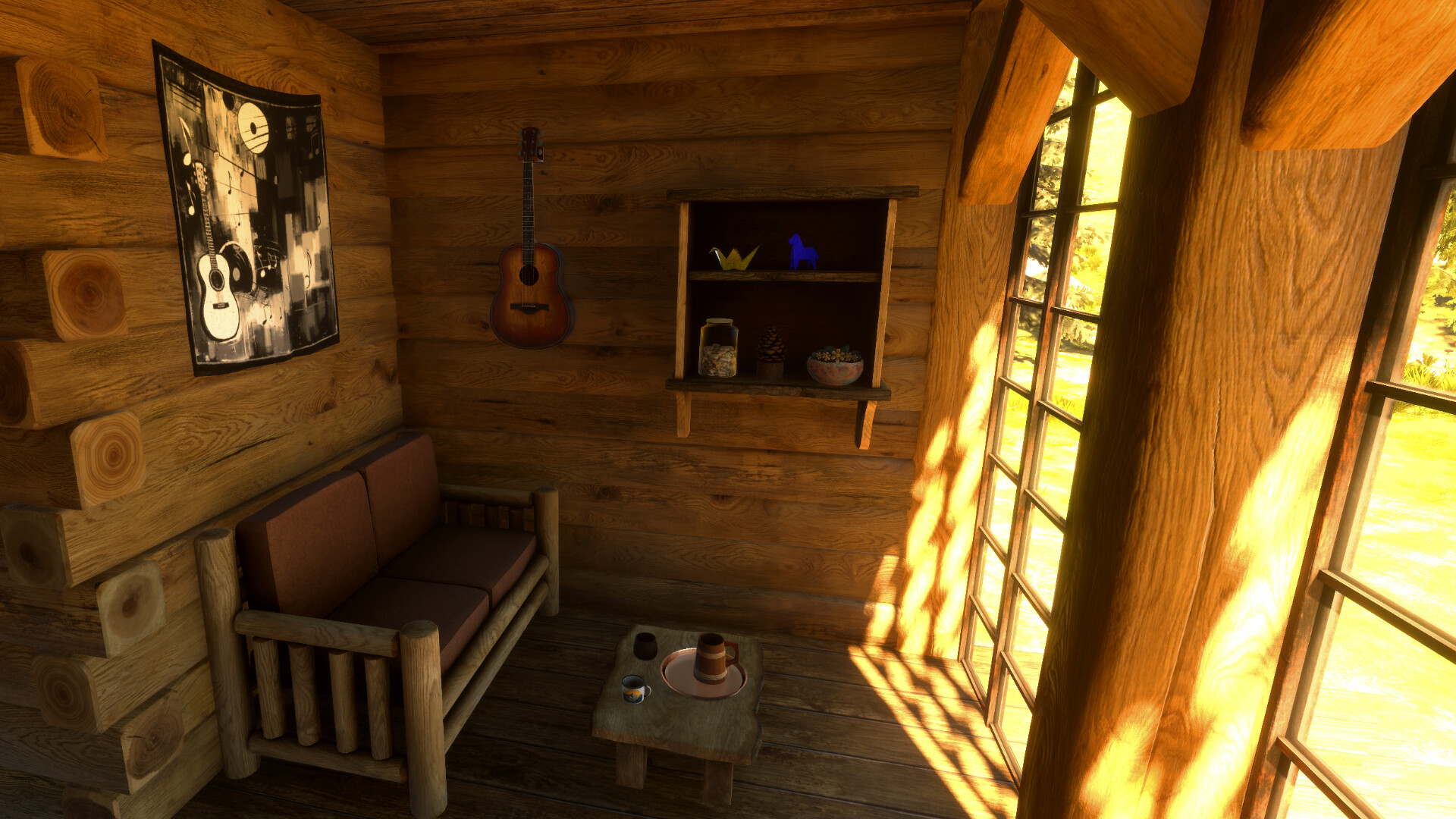 《隐居小屋/Log Away》