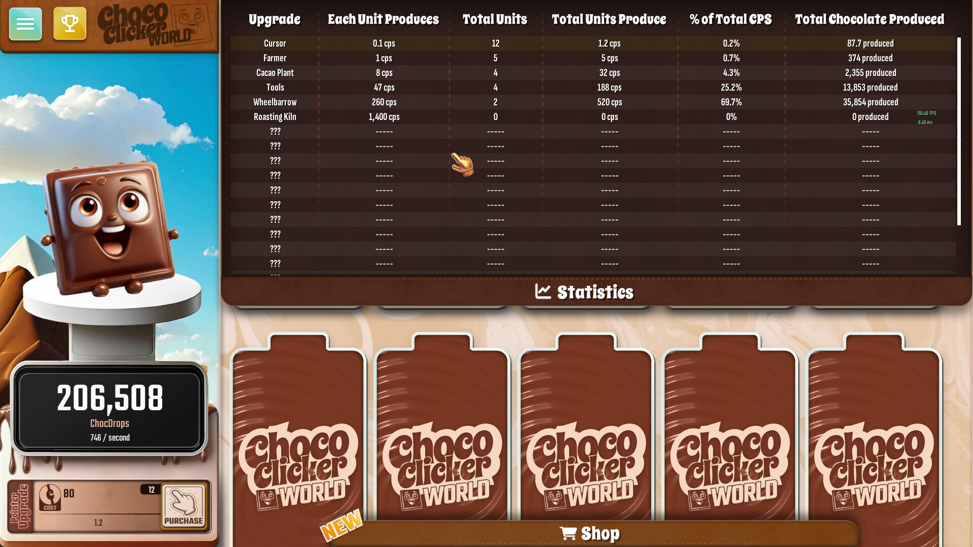 Choco Clicker World screenshot 3