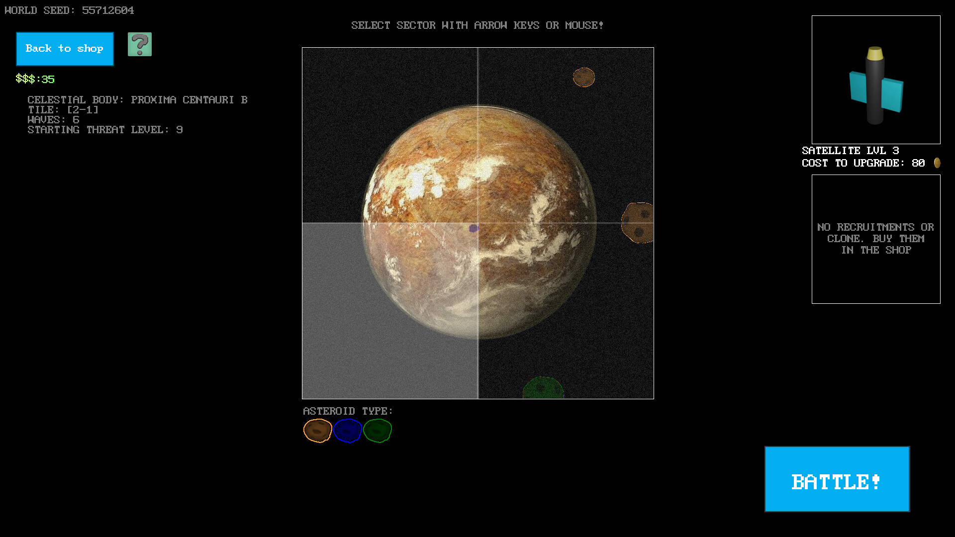 Asteroids ++ | Proxima Centauri screenshot 4