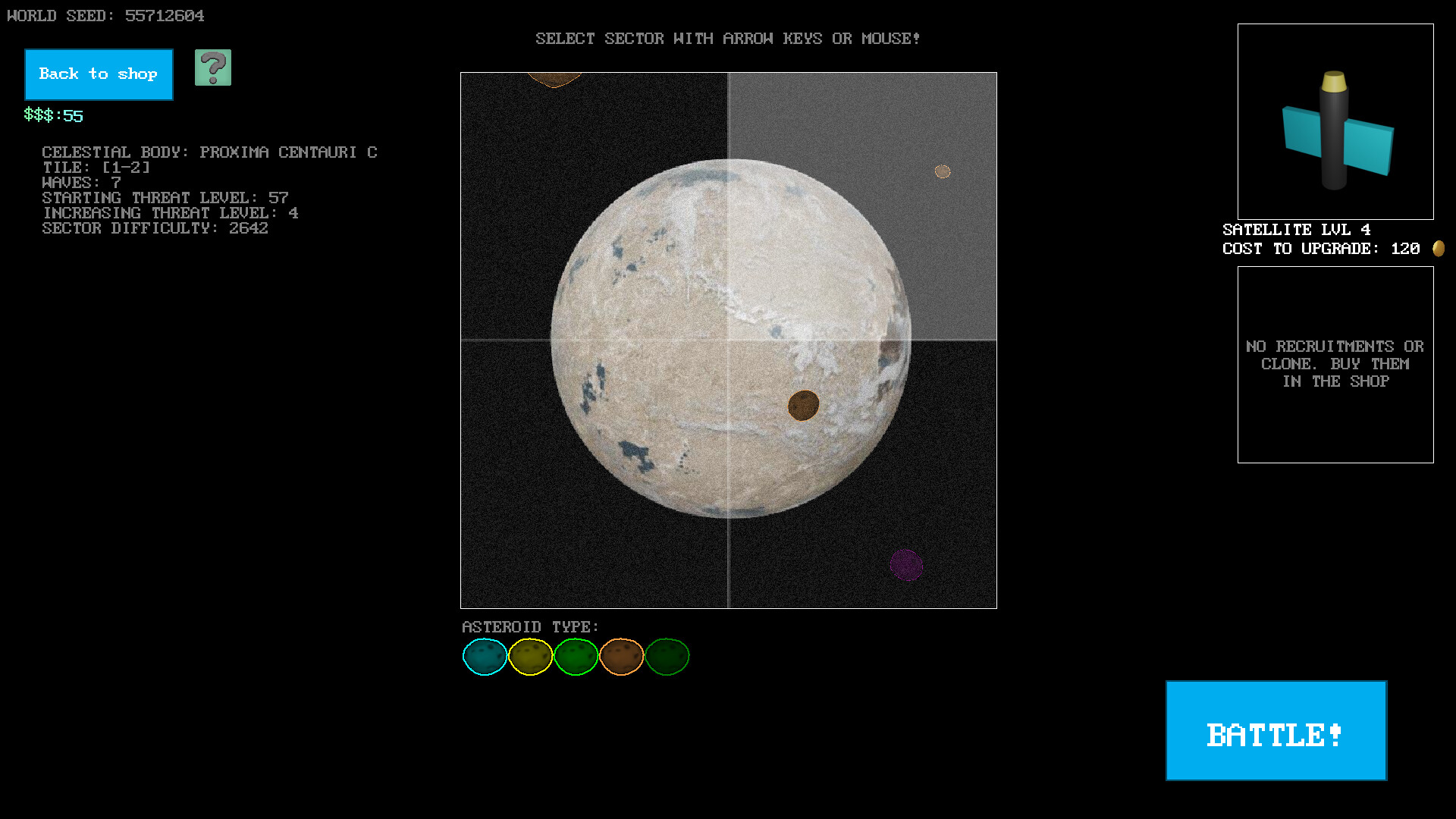 Asteroids ++ | Proxima Centauri screenshot 6