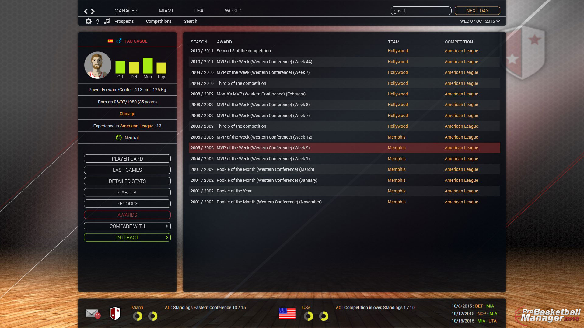 Pro Basketball Manager 2016 screenshot 11