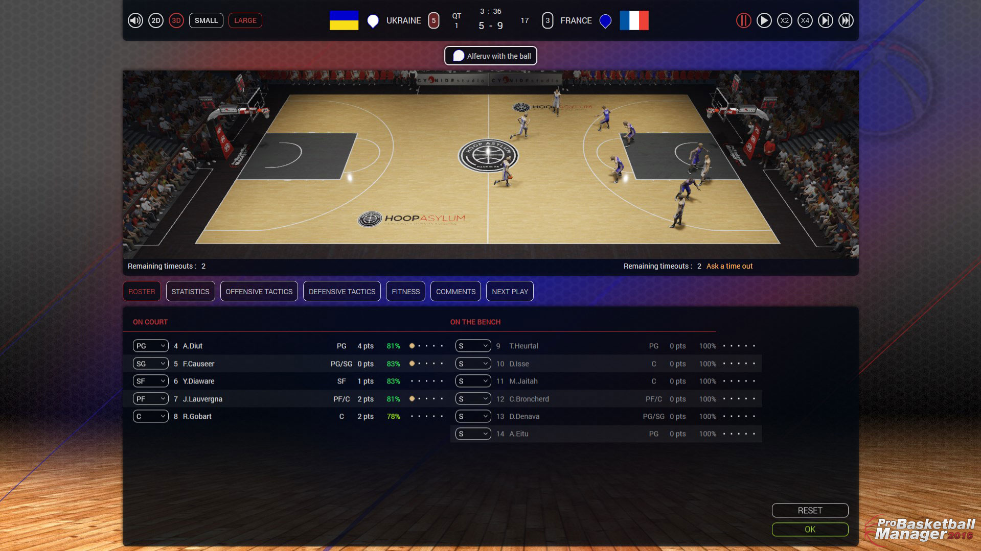 Pro Basketball Manager 2016 screenshot 3