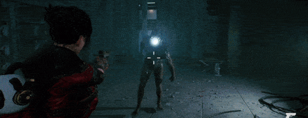 Gameplay hành động bắn súng trong môi trường u tối của game Dawn Break.