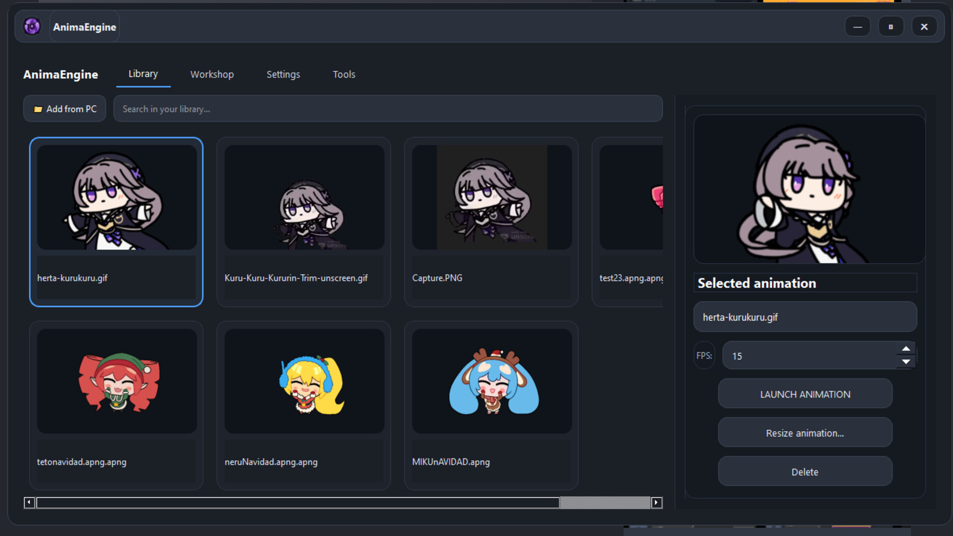 AnimaEngine screenshot 1