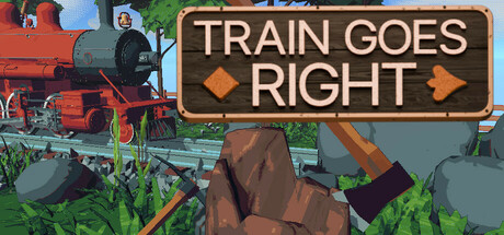 Train Goes Right — Steam header