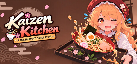 Kaizen Kitchen: A Restaurant Simulator — Steam header