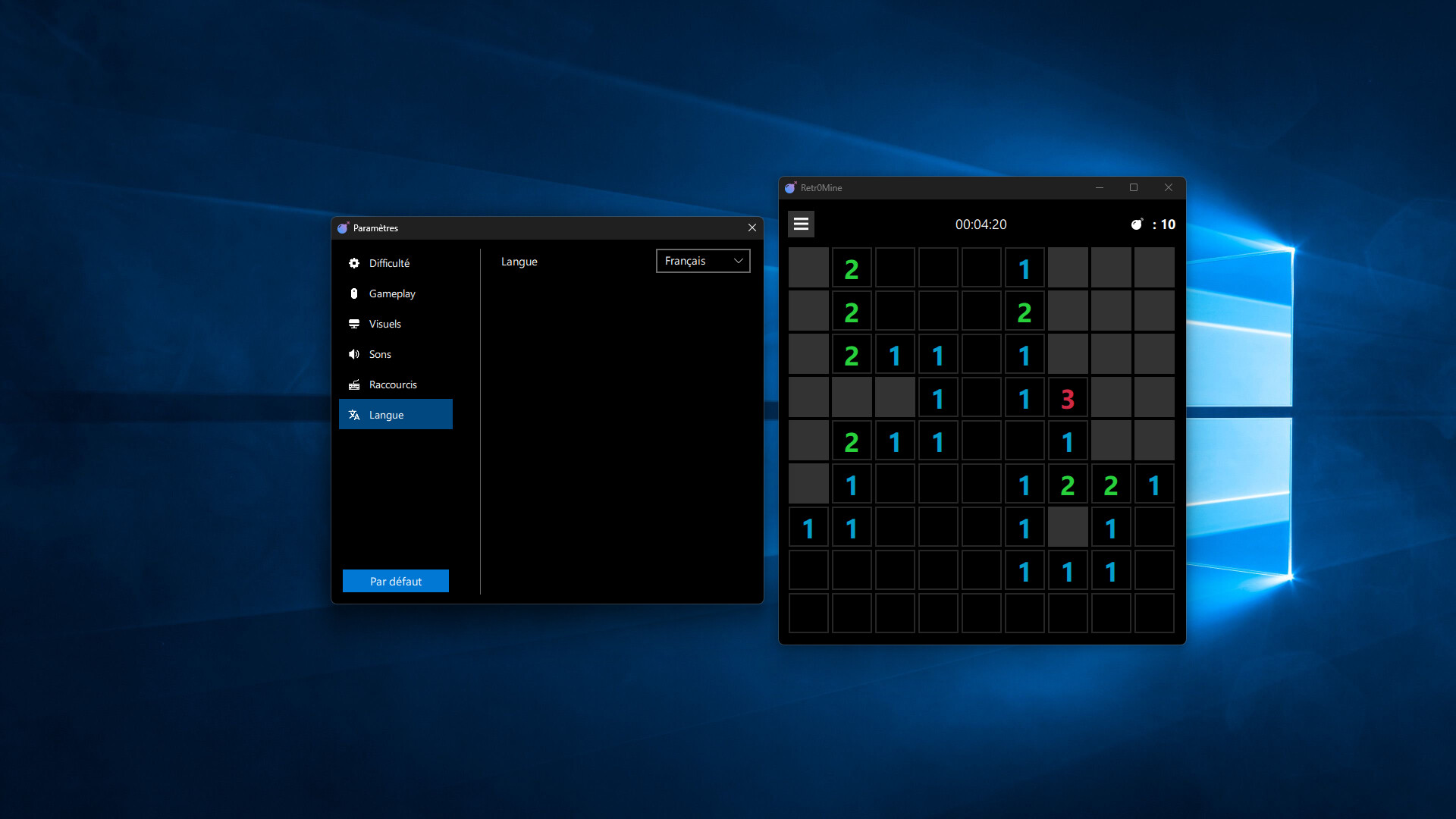 Retr0Mine screenshot 5