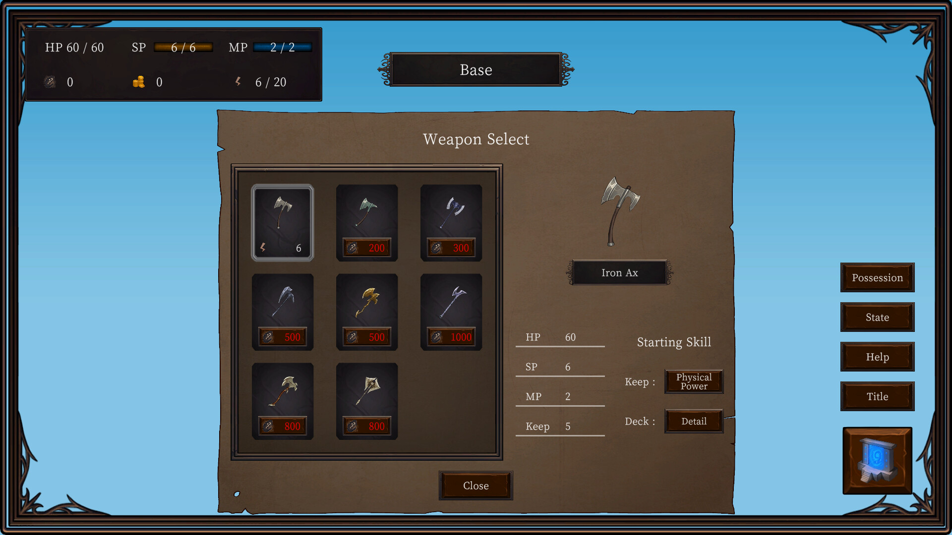Ax Roguelike screenshot 2