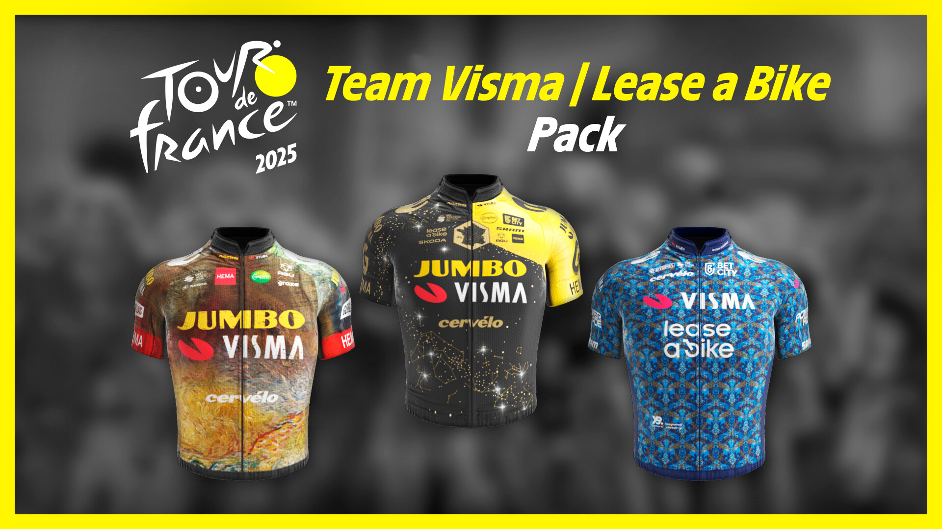 Tour de France 2025 - Team Visma Lease a Bike Pack screenshot 1