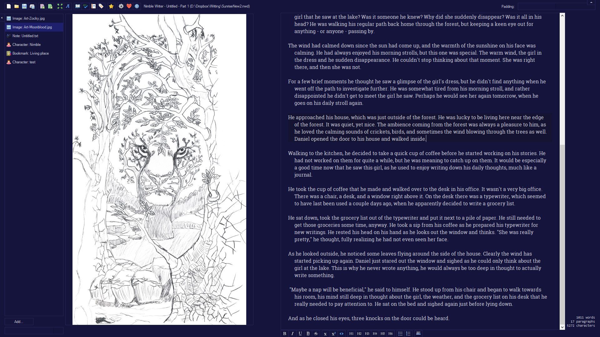 Nimble Writer screenshot 7