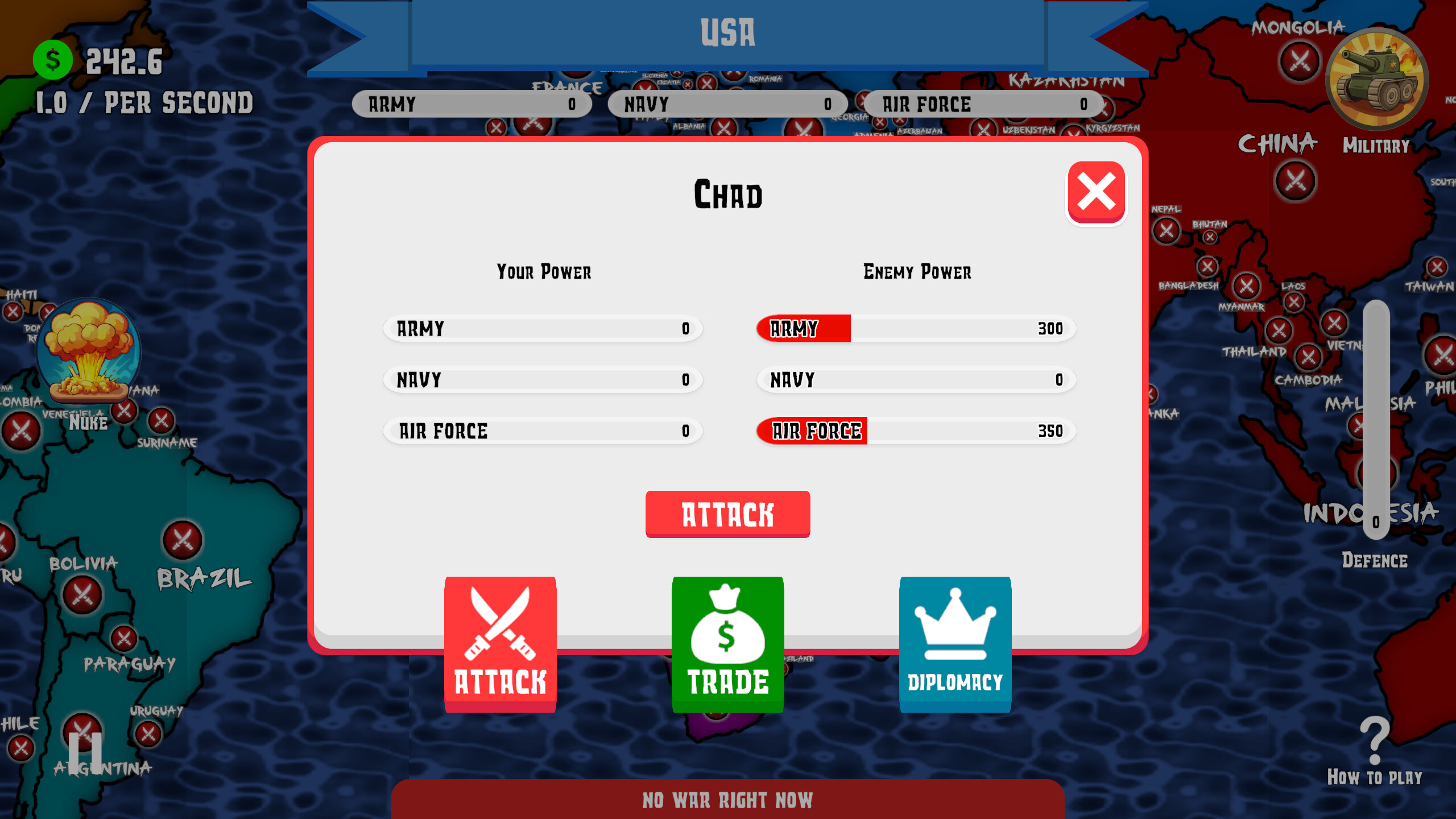 Dictators War: Strategy Battle screenshot 9