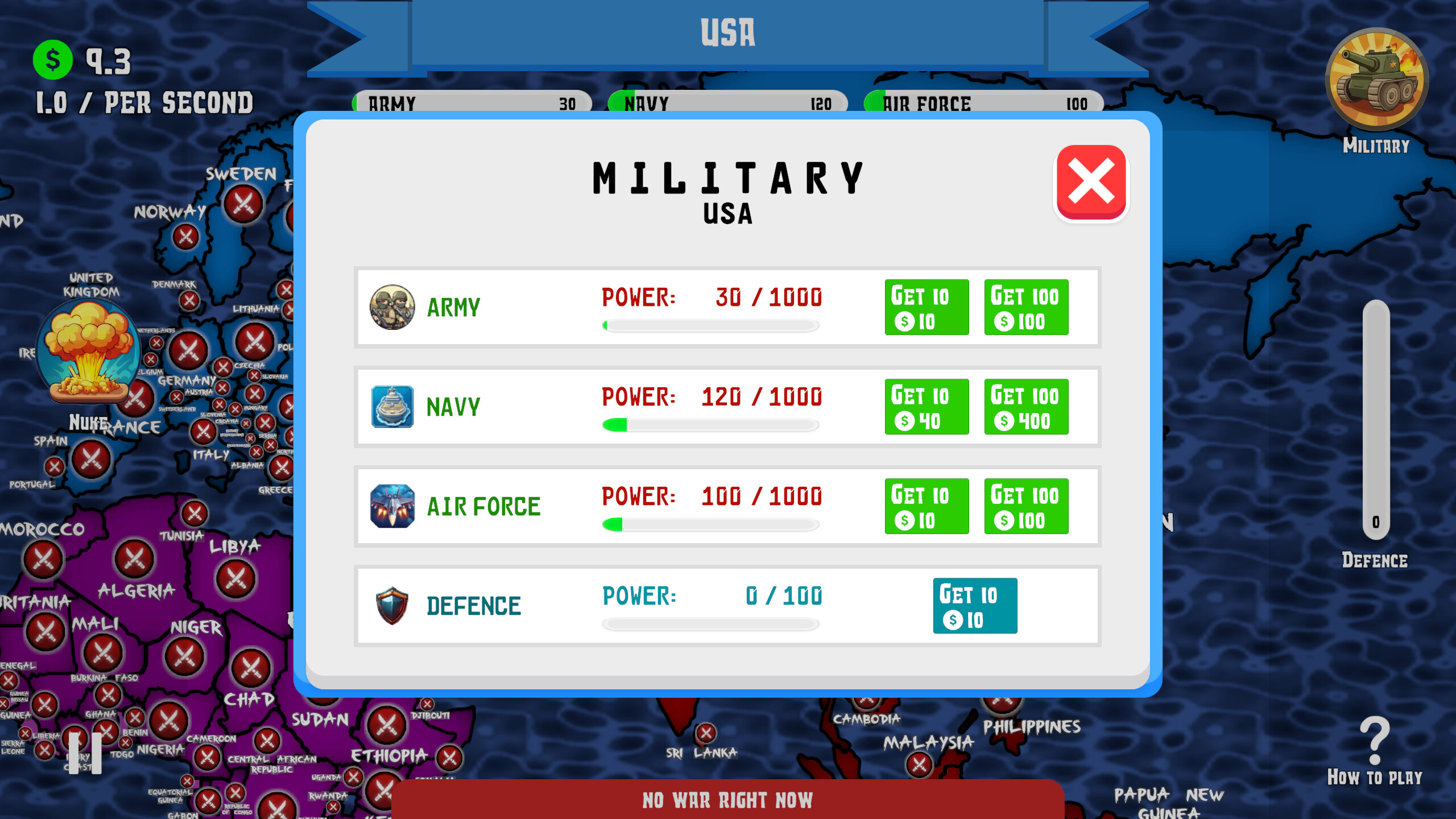 Dictators War: Strategy Battle screenshot 12