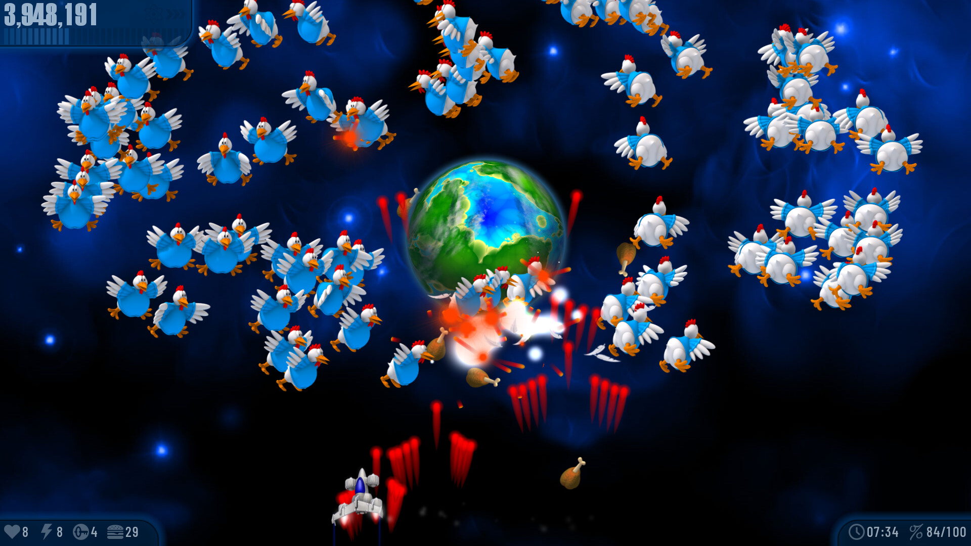 Chicken Invaders 1 screenshot 2