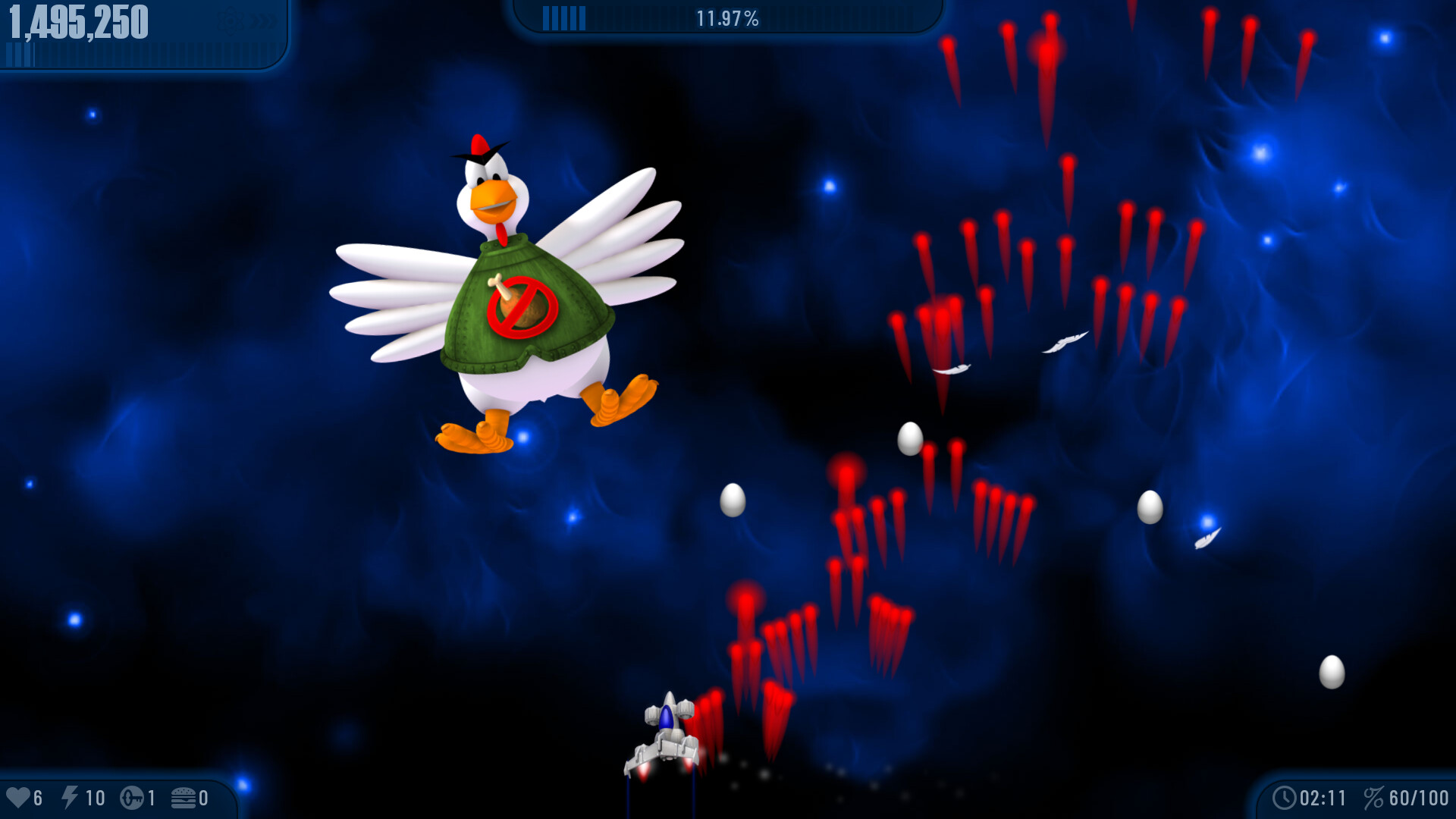 Chicken Invaders 1 screenshot 3