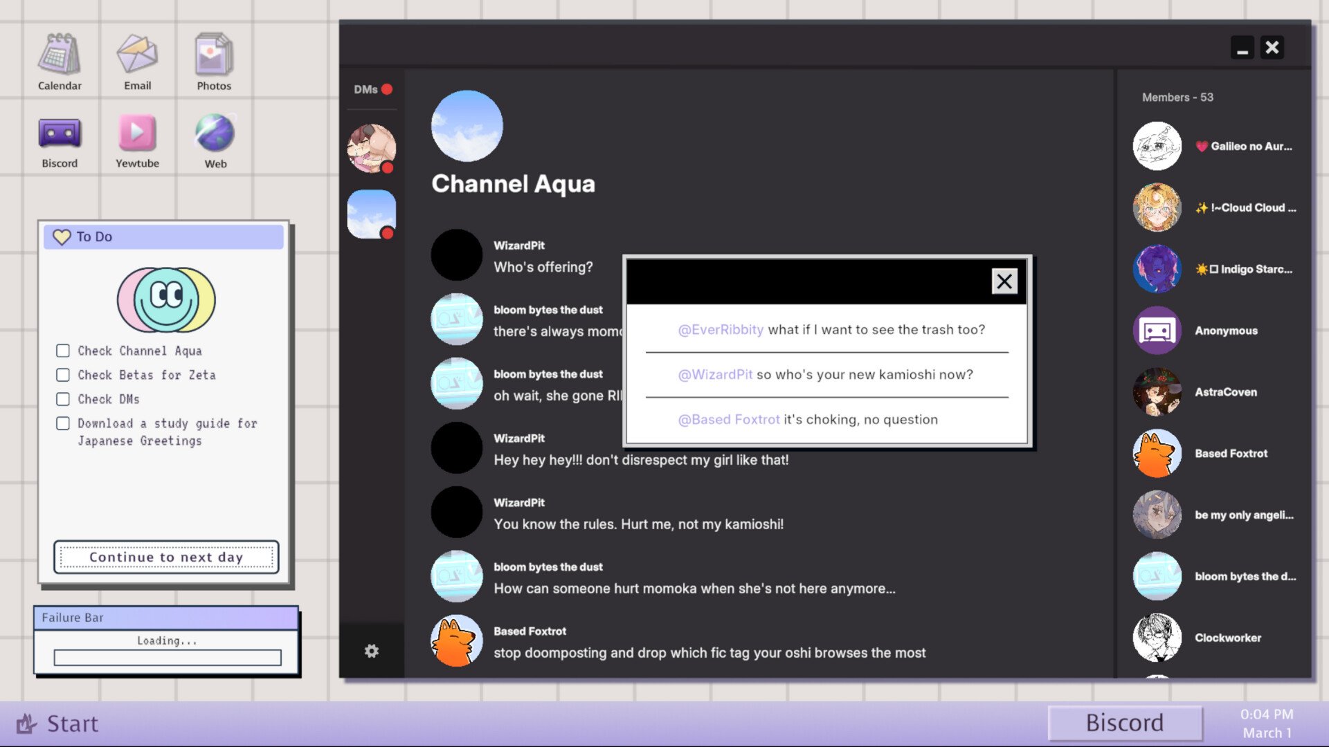 lovebyte exe Build 24917391 gameplay screenshot 2