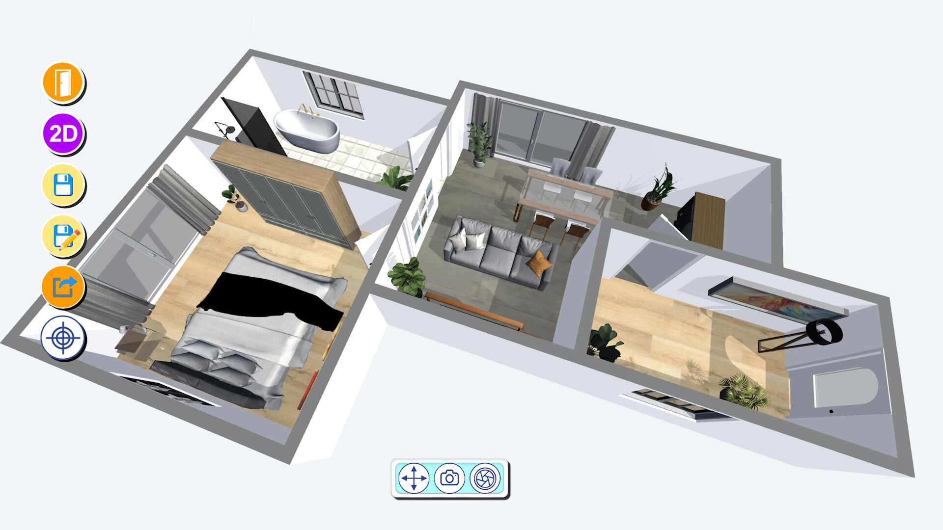 smart3Dplanner2 | 3D Floor Plan & Interior Design screenshot 1