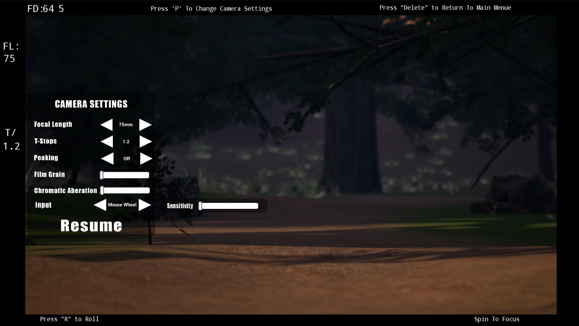 Focus Simulator screenshot 2