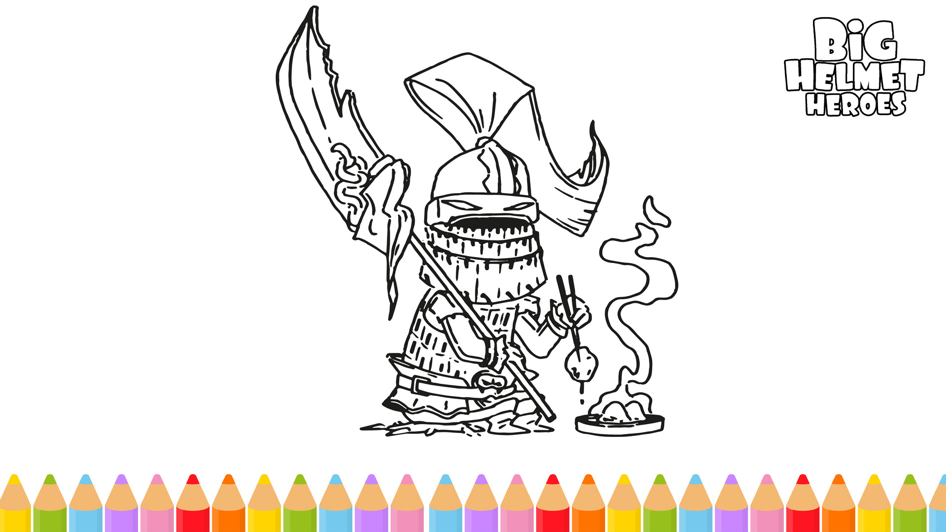 Big Helmet Heroes - Coloring Book screenshot 2