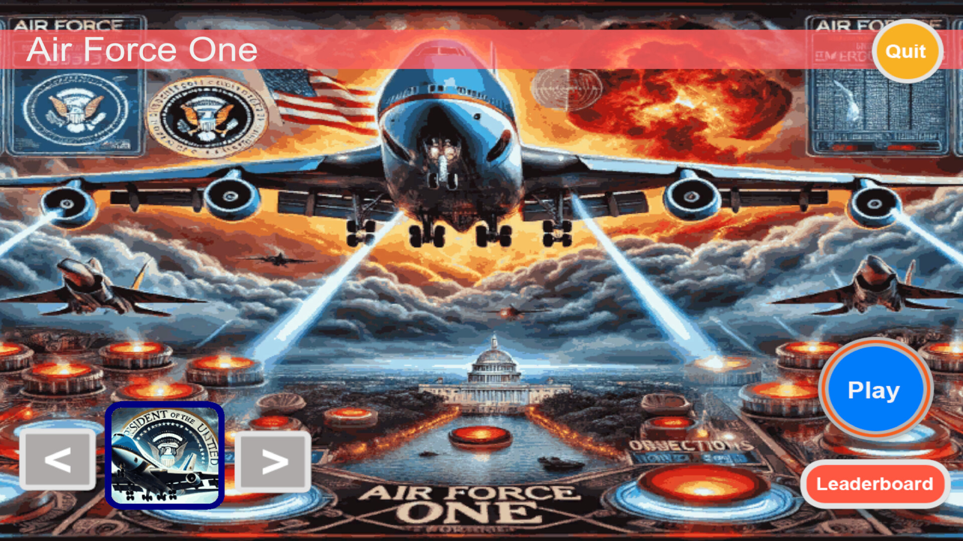 Fantasy Air Force One screenshot 1