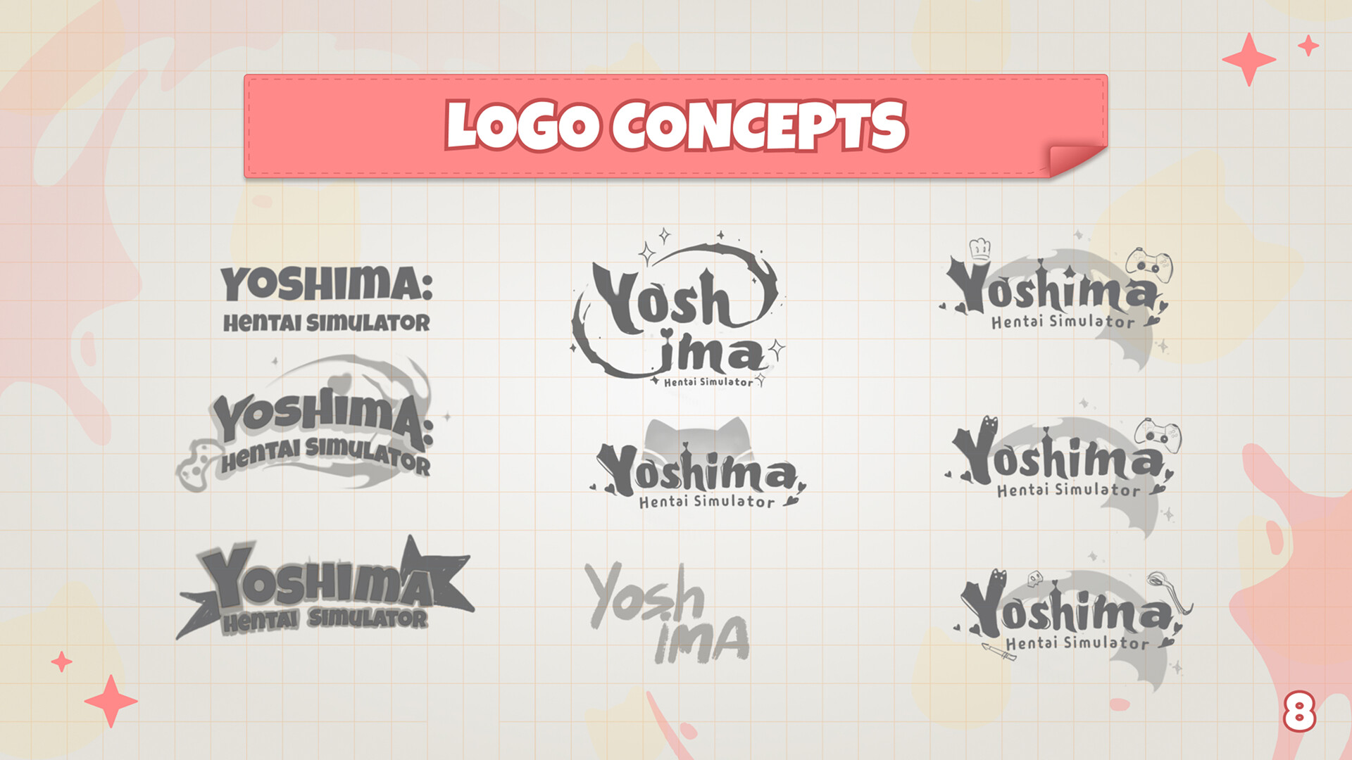 Yoshima: Hentai Simulator - Digital Artbook screenshot 3