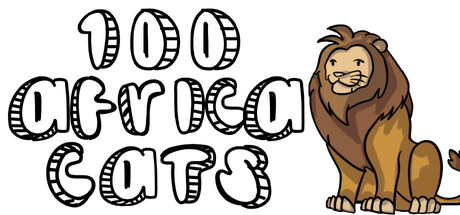 100 Africa Cats — Steam header