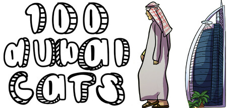 100 Dubai Cats — Steam header