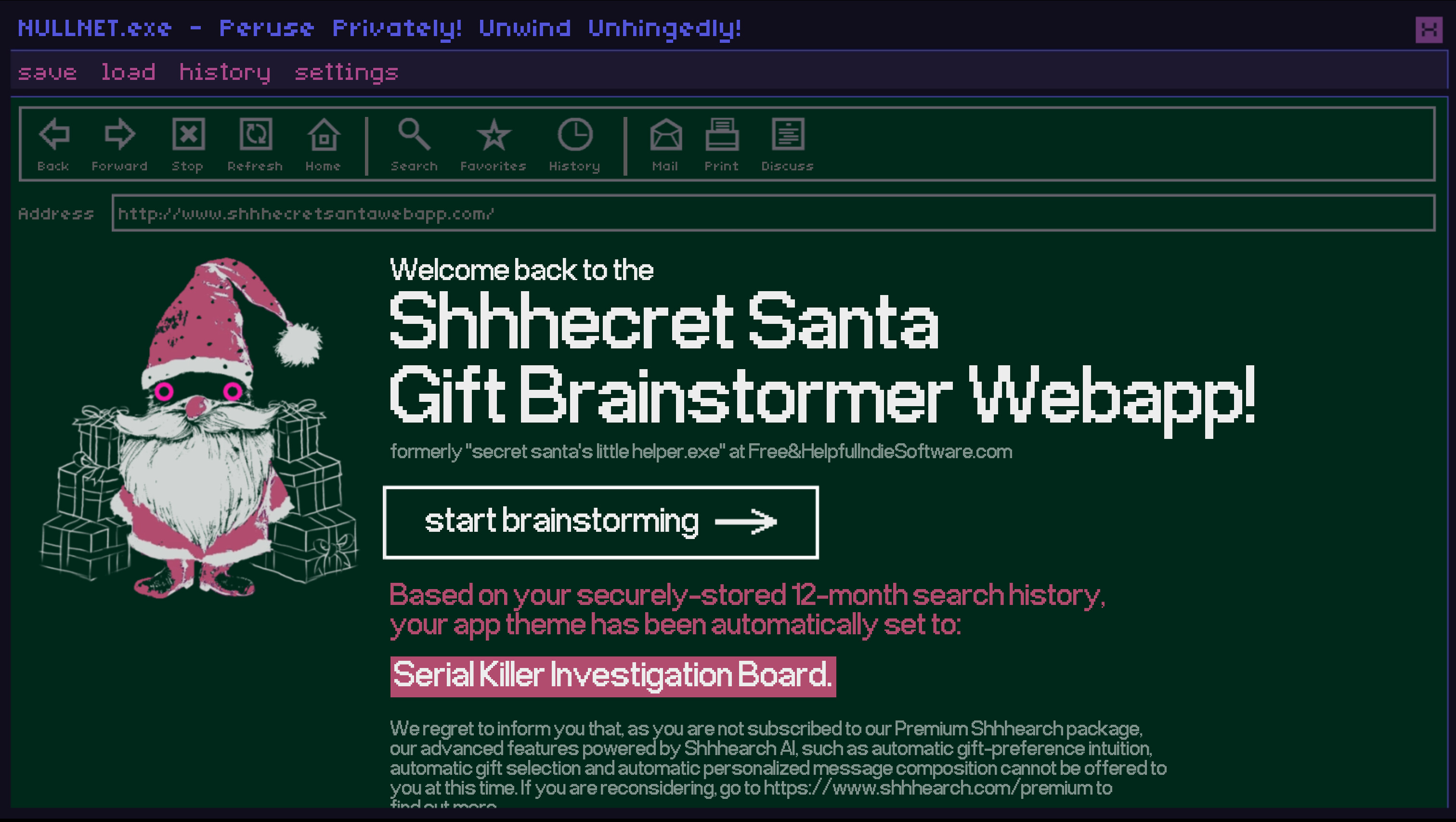 A Killer Chat! Christmas screenshot 7