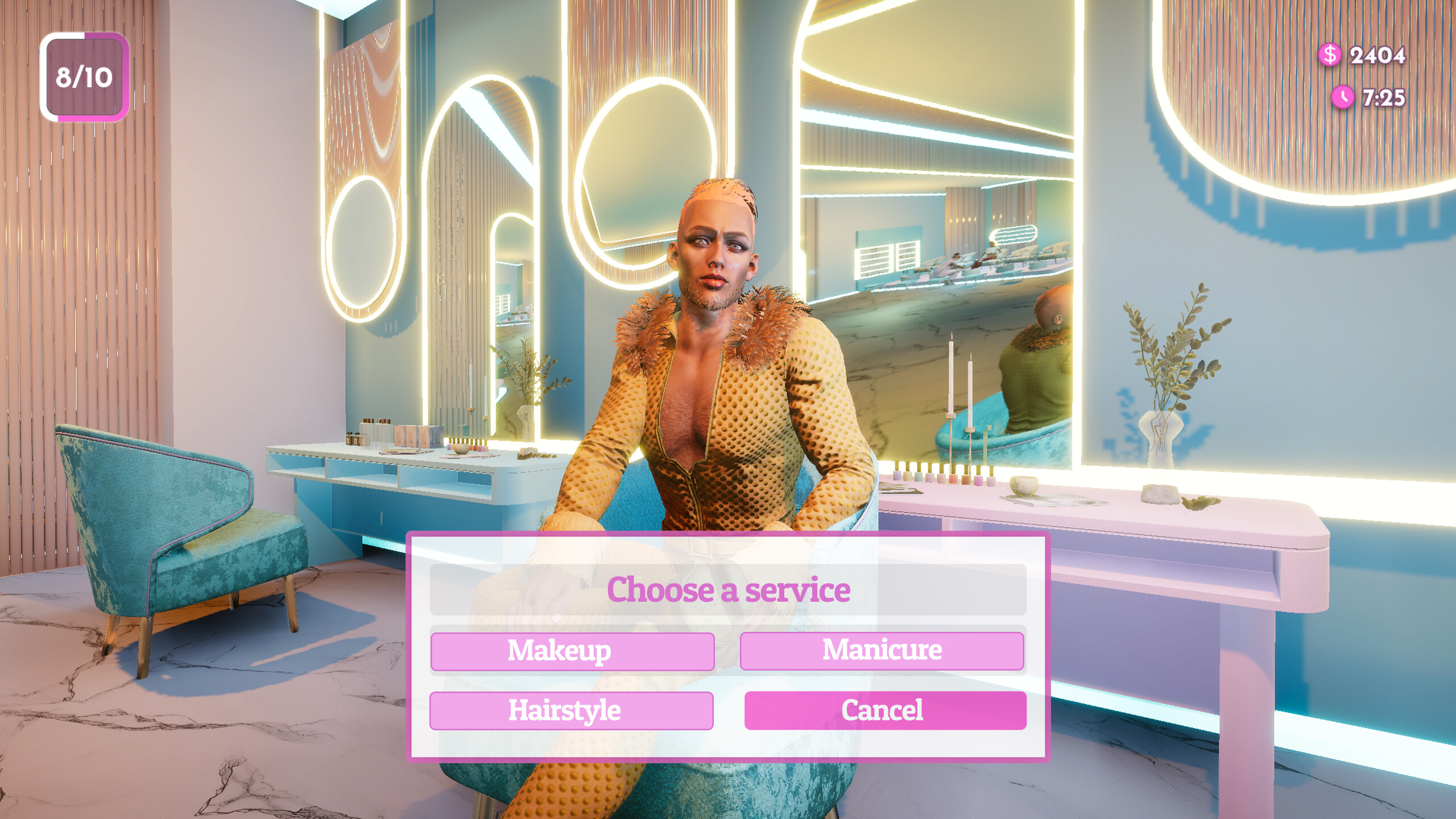 Beaty Salon SImulator screenshot 8