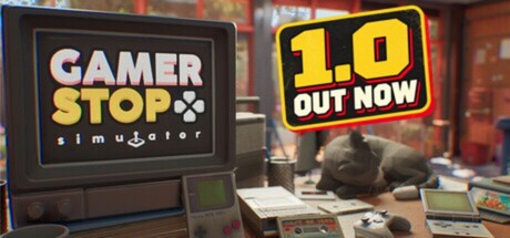 Gamer Stop Simulator — Steam header