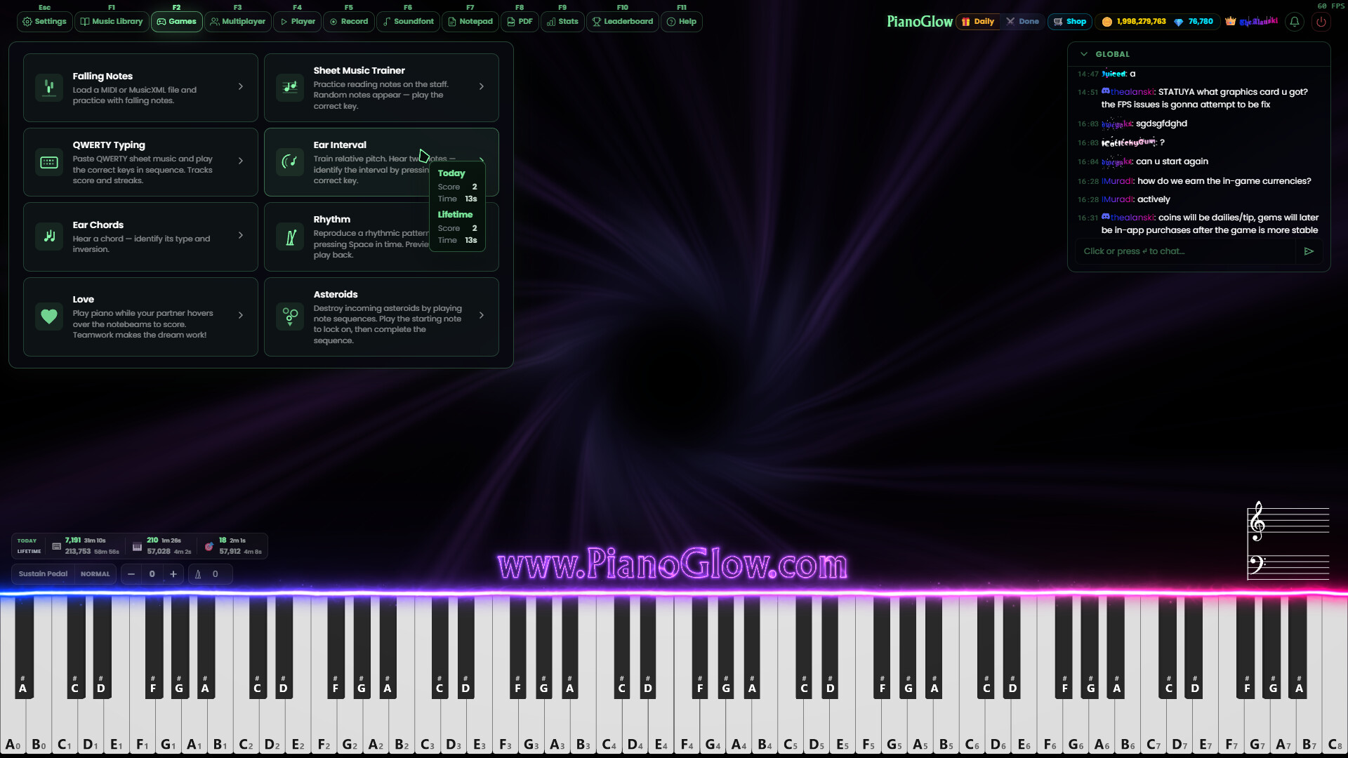 PianoGlow screenshot 4