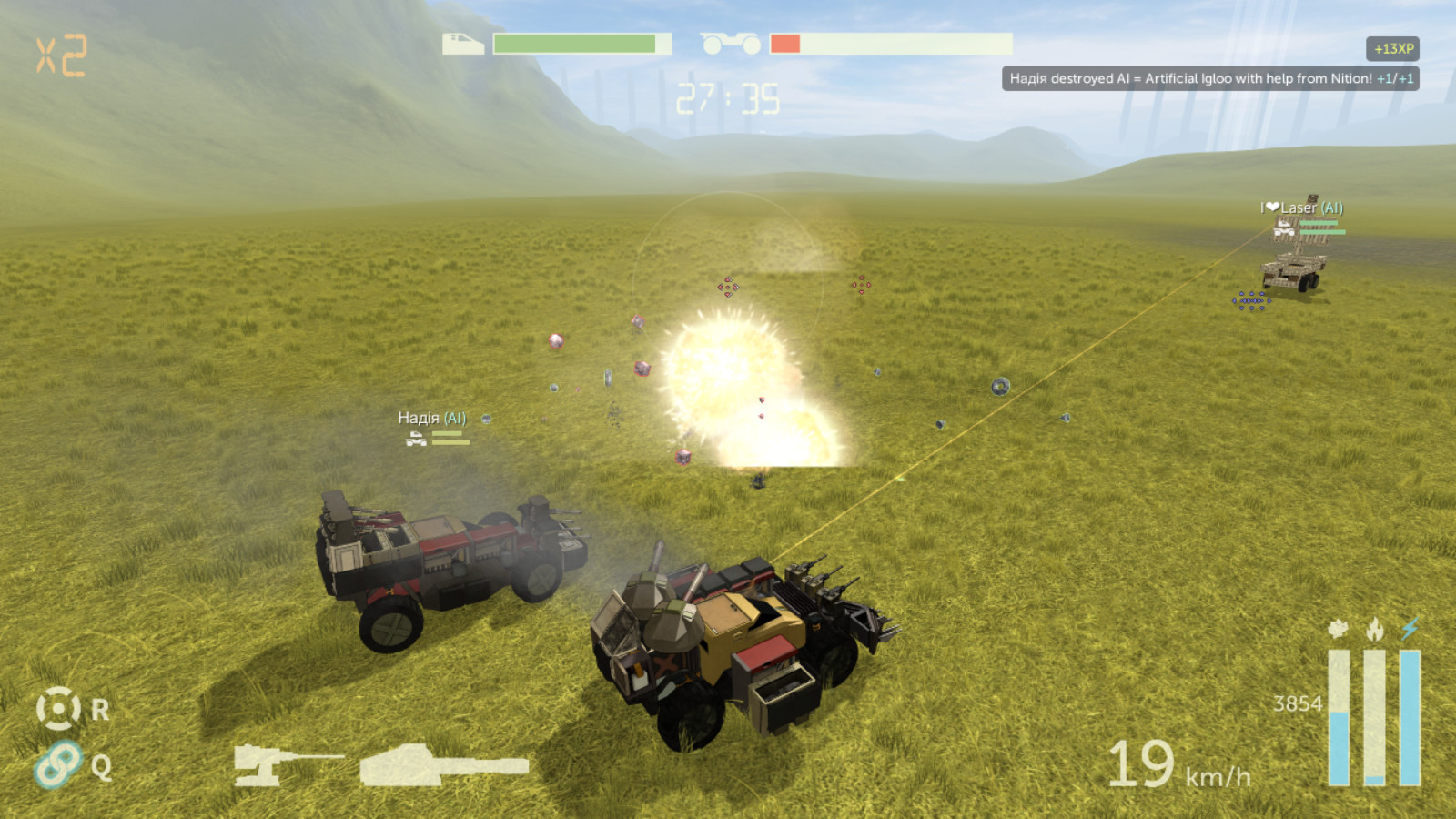 Scraps: Modular Vehicle Combat screenshot 1
