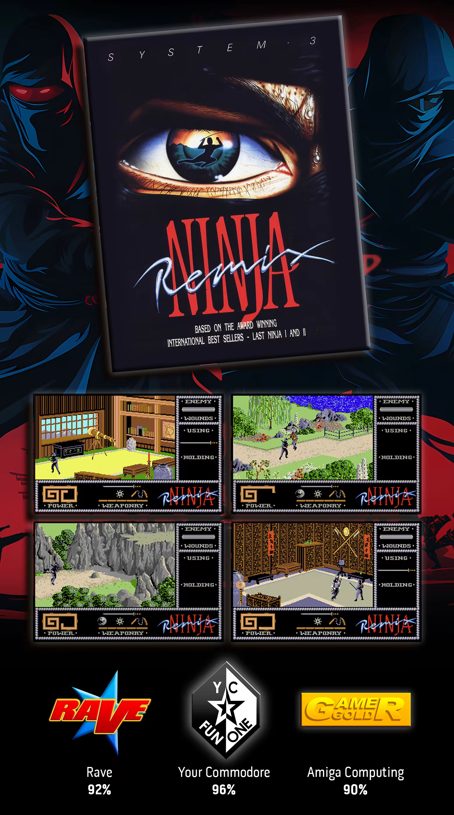 The Last Ninja Collection + Bonus Games