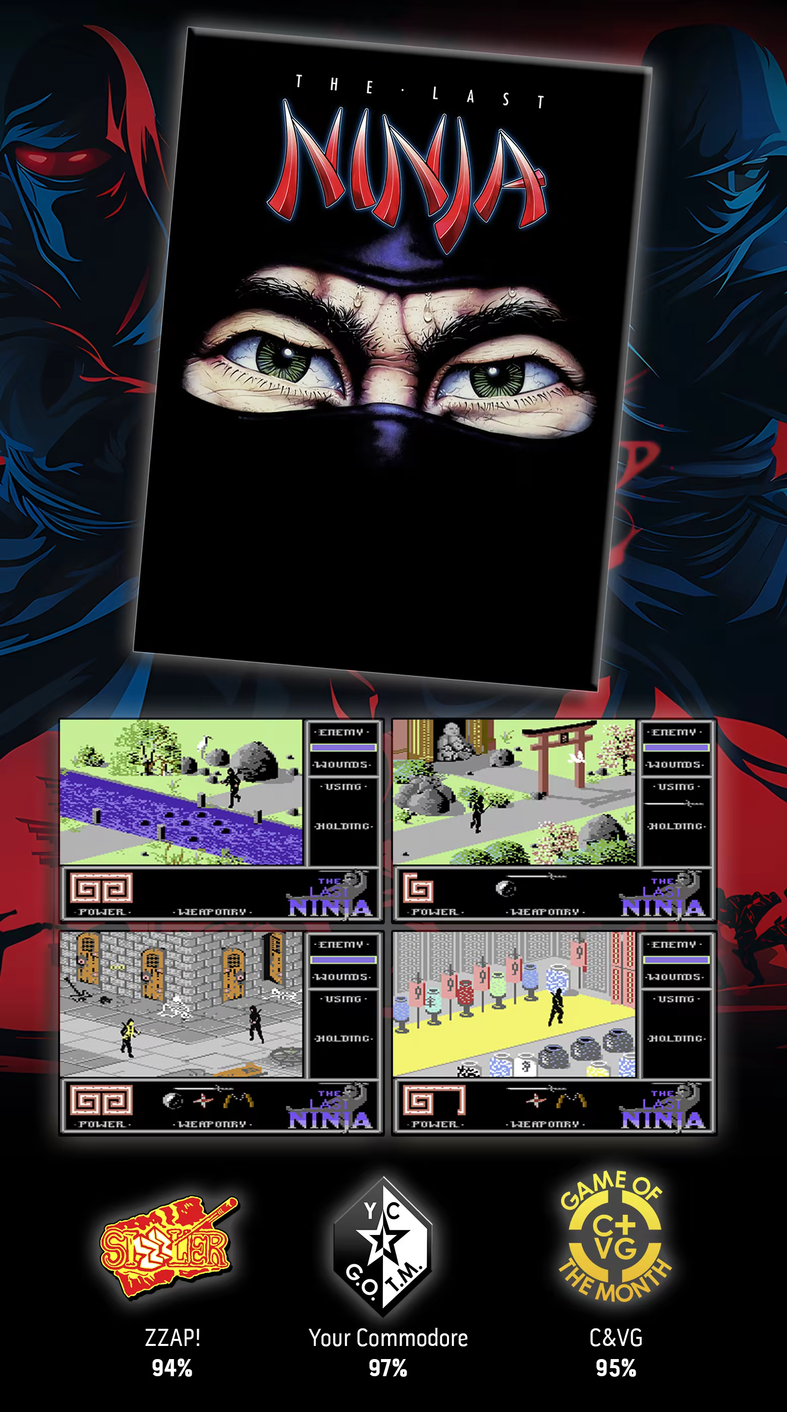 The Last Ninja Collection + Bonus Games
